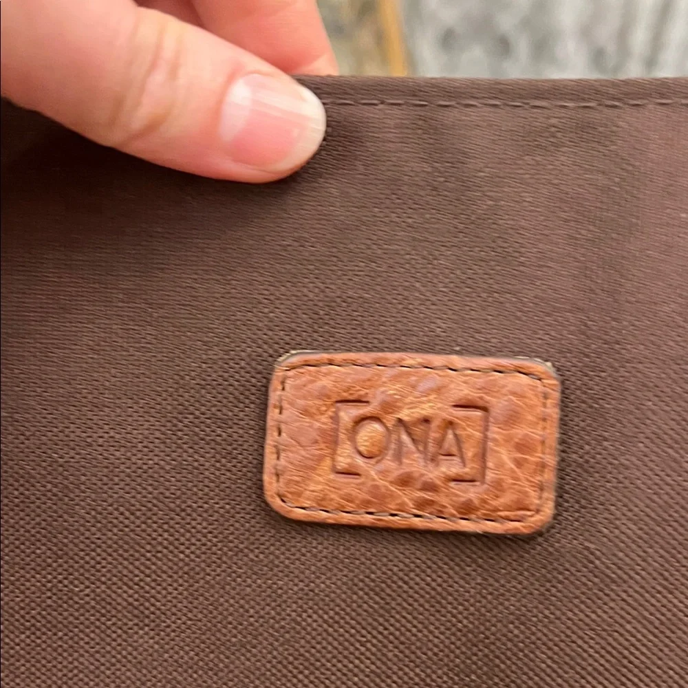 Classic Brown Leather Camera Bag
